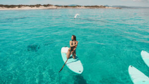 Paddle board en Formentera
